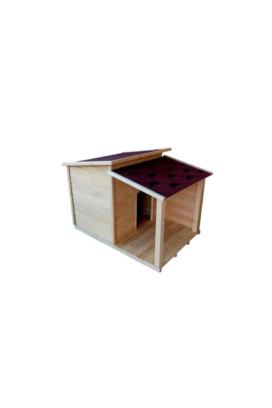 Oscar Oskar Ahşap Kopek Kulubesi ; Pasa Xxl (Ultra Büyük)