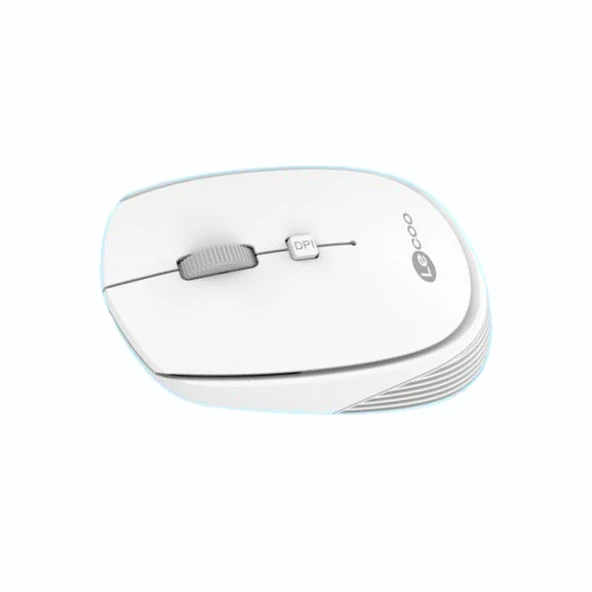Lenovo Lecoo WS202 Kablosuz Mouse Beyaz - 3