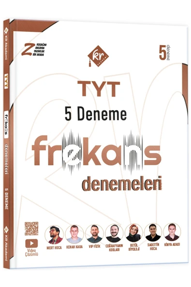 TYT 5 Frekans Denemeleri KR Akademi Yayınları ürün görseli