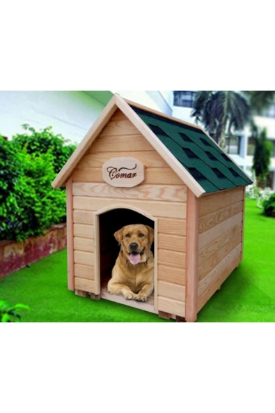 Oscar Ahşap Köpek Kulübesi ; Çomar Xxl (Ultra Büyük) - 2