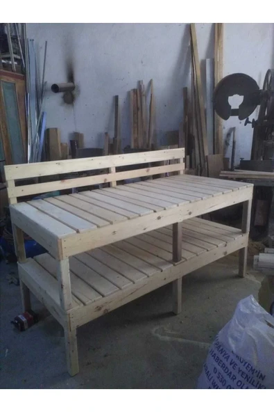 EGEM DEKORASYON Ahşap Sedir Divan - Resim 6