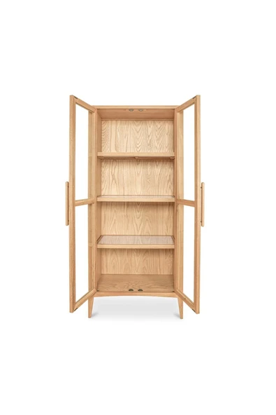Latanwood Benito Hazeranlı Ahşap Büfe & Kitaplık - 3