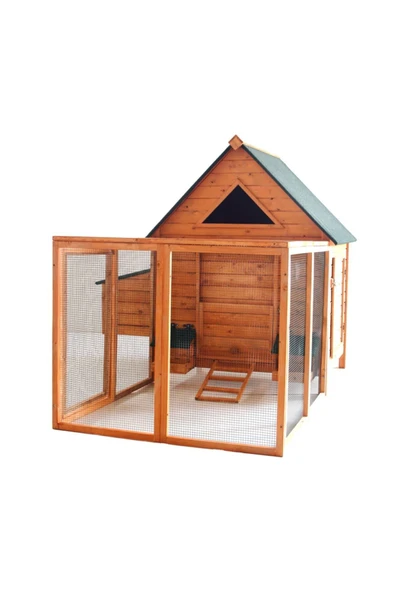 Chicken Picks Doğal Ahşap Lüks Yumurta Tavuğu Için Kümes - 2