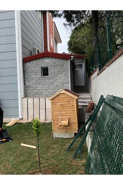 Kemirgen Market Ahşap Tavuk Kümes (10 Tavukluk) - Resim 5