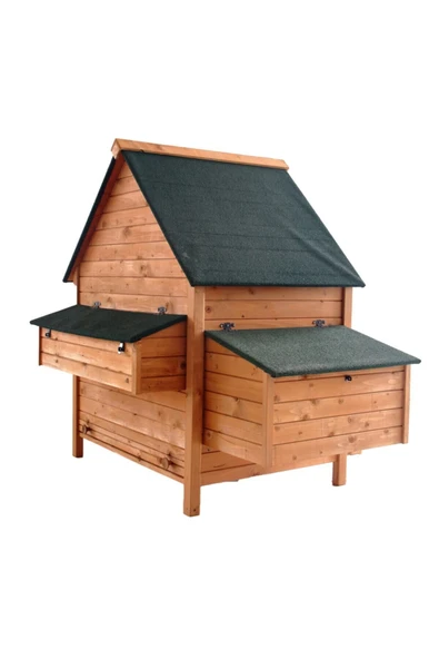 Chicken Picks Doğal Ahşap Lüks Yumurta Tavuğu Için Kümes - 7