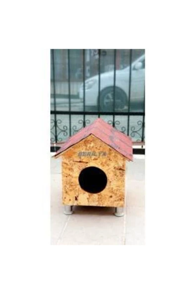 GOXAWEE Ahşap Kedi Evi Kedi Kulübesi Ahşap Kedi Kulübesi