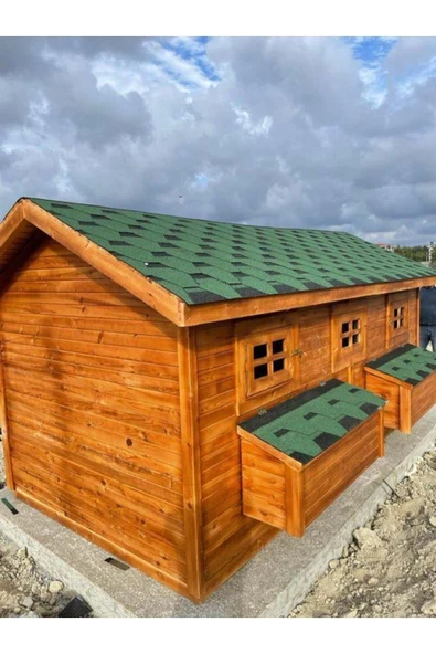 Kemirgen Market Büyük Ahşap Tavuk Kümesi ürün görseli