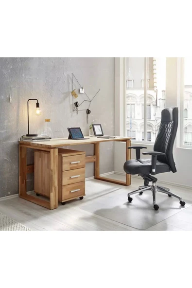 One Design Tekerlekli Ofis Dolabı Çekmeceli Stand Tekerlekli Ahşap Ofis Dolabı - 4