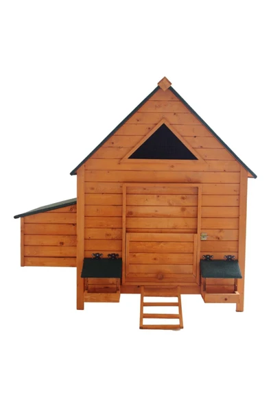 Chicken Picks Doğal Ahşap Lüks Yumurta Tavuğu Için Kümes - 3