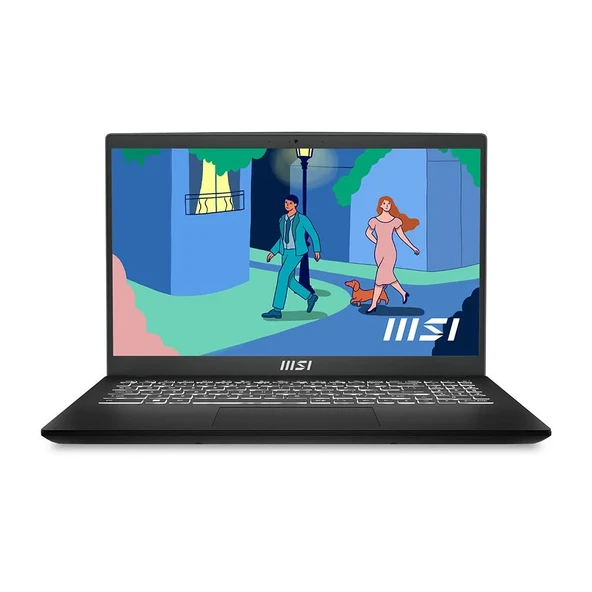 Msi Modern 15 B12MO-605TR - 12.Nesil Core i5 1235U-8Gb-512Gb Ssd-15.6inc-W11