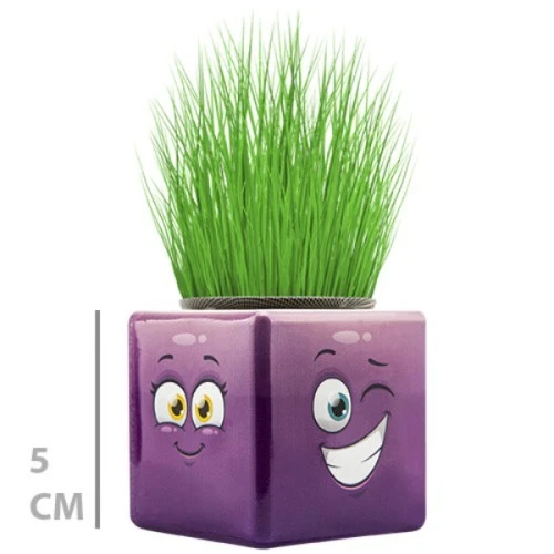 Çim Adam Mini Küp Emoji Figürlü 1 Adet - 3