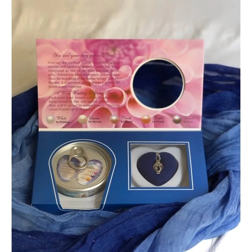 İstiridye İçinde Gerçek İnci Kolye - 3