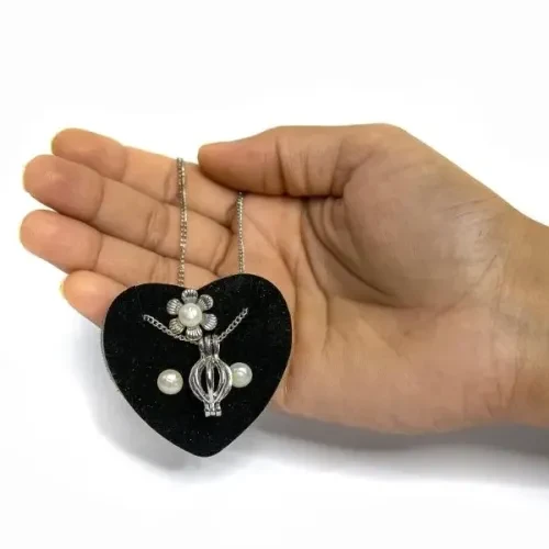 İstridye İçinde İnci Kolye - 4