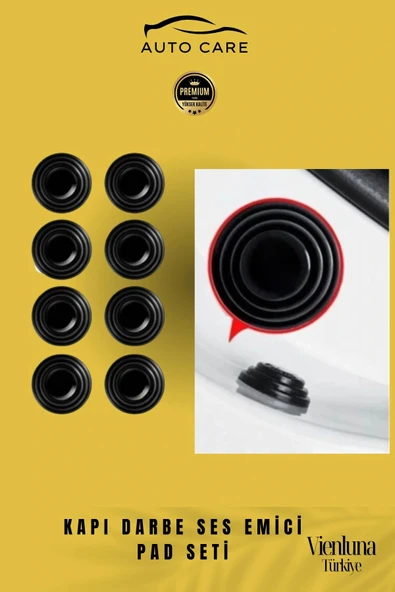 Premium Yüksek Kaliteli Araç Kapı Bagaj Çarpma Gürültü Önleyici Pad Takımı Ses Azaltıcı 20 Adet - 6