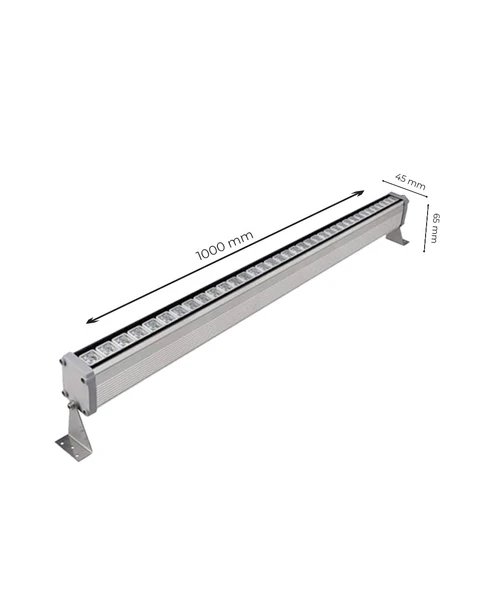 36W Led Wallwasher - Duvar Aydınlatma 3200K Sarı Işık - 2