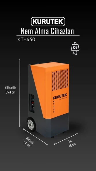 Kurutek KT-450 Nem Alma Cihazı - 6