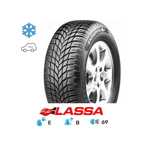 Lassa 185/60R15 84T Snoways 4 Kış Lastiği 2024