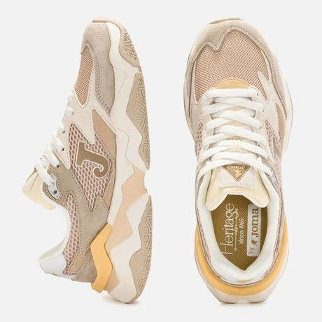 Joma C1400 Lady 2529 Beige Rosa Kadın Günlük Spor Ayakkabı C140LS2529 - 4