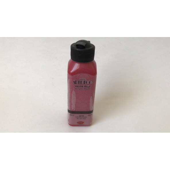 Artdeco Kadife Kırmızı 140ml Akrilik Boya 3019 - 2