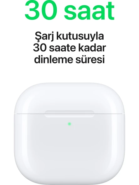 Apple AirPods 4.Nesil Anc Bluetooth Kulak İçi Kulaklık Beyaz - 6