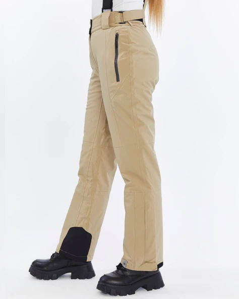 Mapamyumco Kadın Kayak Pantolon-BEJ - Resim 7