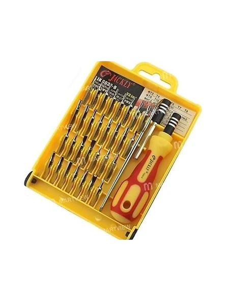 JK-6032-B 33 Parça Tornavida Takımı Seti