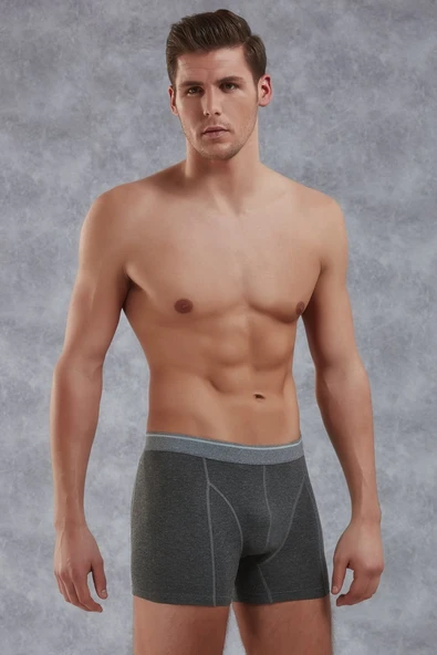 Doreanse Erkek Modal Antrasit Torbalı Normal Paça Boxer 1756