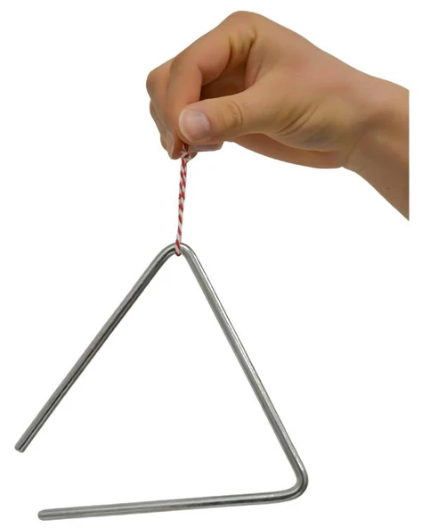 Temel Örf Aletleri Triangle Çelik Üçgen Zil 14 cm 5 İnç - 3
