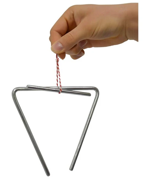 Temel Örf Aletleri Triangle Çelik Üçgen Zil 14 cm 5 İnç - 2
