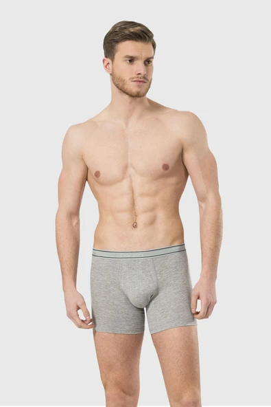 Türen Erkek Likralı Boxer 174/Gri