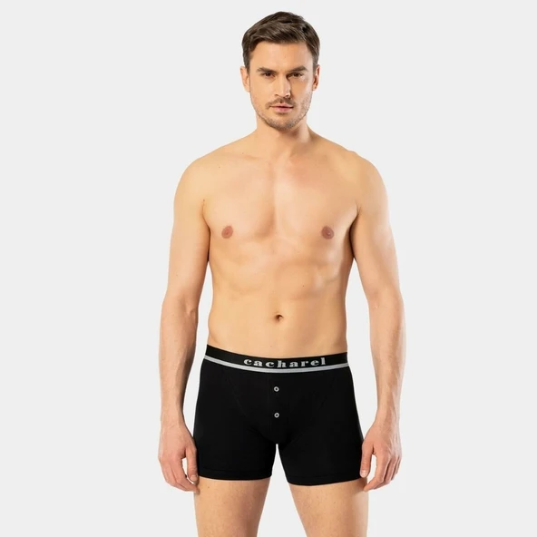 Cacharel Erkek Düğmeli Boxer 1313/Siyah