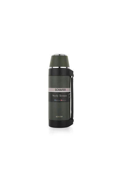 Schafer Steely Termos 1.5 L-yeşil - 3