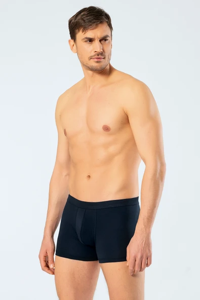 Cacharel Erkek Likralı Boxer 1335/Lacivert