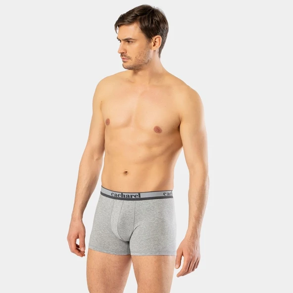 Cacharel Erkek 3'lü Boxer 1337/Beyaz-Gri-Siyah - 2