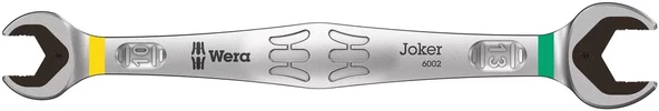 Wera 6002 Joker 10+13mm Çift Uç Açık Ağızlı Anahtar 05003760001
