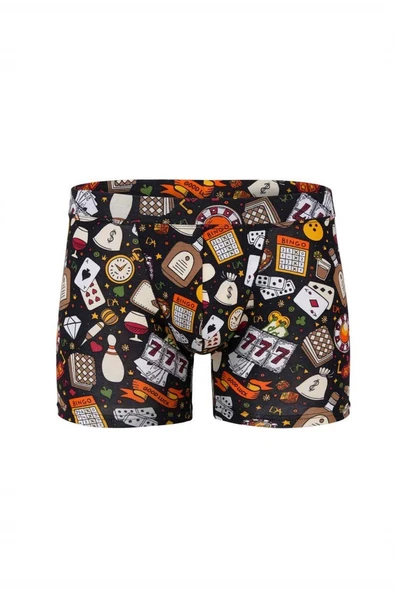 Doreanse Erkek Modal Çok Renkli Baskılı Torbalı Normal Paça Boxer 1817