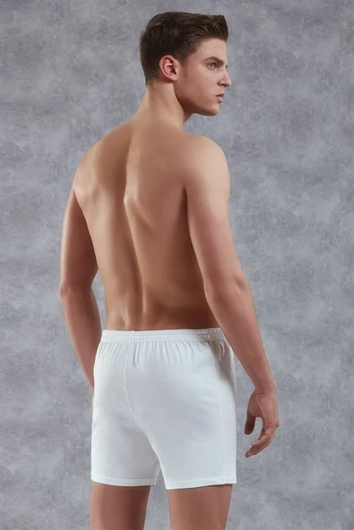 Doreanse Erkek Pamuk Düğmeli Normal Paça Boxer 1505 - 2