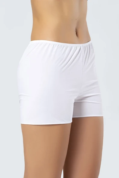 Türen Kadın Jüpon Mikro Şort 904/Beyaz - 2