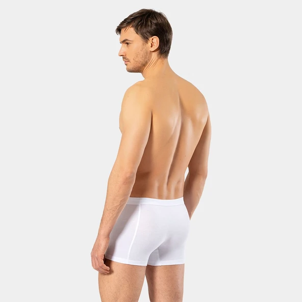 Cacharel Erkek Likralı Boxer 1335/Beyaz - 3