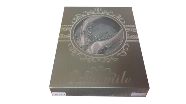 Saraylı Silver Sarmaşık Ayna Fırça Tuvalet Tkm 101 - 2
