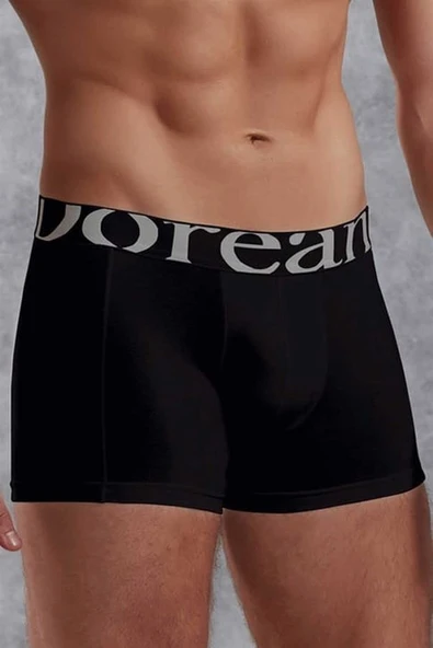 Doreanse Siyah Erkek Modal Torbalı Normal Paça Boxer 1777