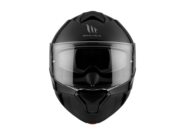 KASK MT GENESİS SV A2 ÇENE AÇILIR PARLAK SİYAH - 2