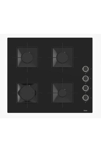 Ferre SS205 KARE EMAYE IZG. SİYAH CAM OCAK ürün görseli 1