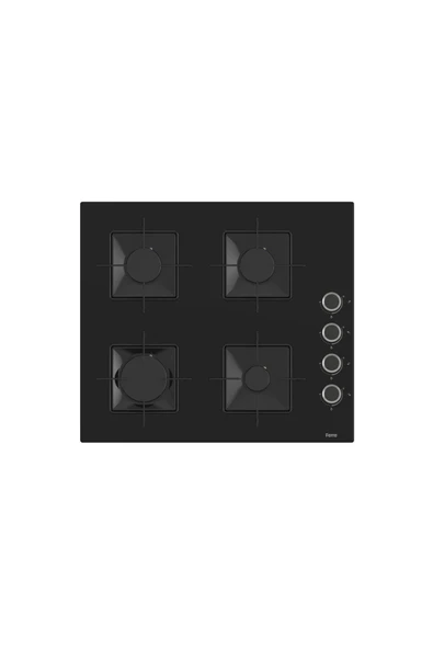 Ferre Elegant Line Siyah Ankastre Set - Resim 3