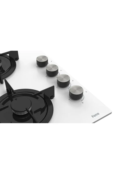 Ferre Soft Line Beyaz Ankastre Set ( QBL62CB-CS206-D064 ) - Resim 5