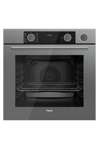 Ferre Steamart Ss Serisi Gri Set (ss038 Xe64cpr D065 ) -75'lik Seri Kare Emaye Izgara - Resim 3