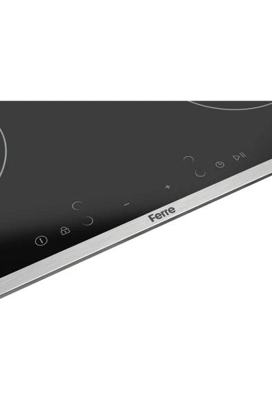 Ferre Fryart Smart Plus Siyah Vitroseramik Elektrikli 3'lü Ankastre Set ( XE63CS-MS261-D077 ) - Resim 8