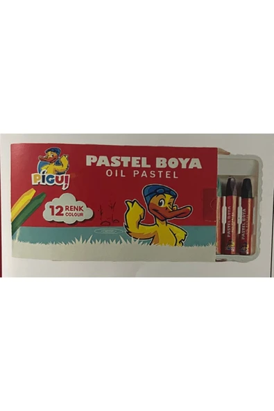 pigui PİGUİ PASTEL BOYA 12 RENK