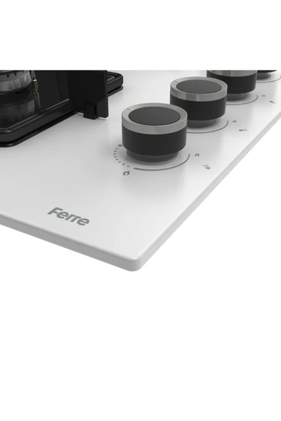 Ferre Elegant Line Beyaz Ankastre ( Qbl62cb-ss206-d064 ) - Resim 6