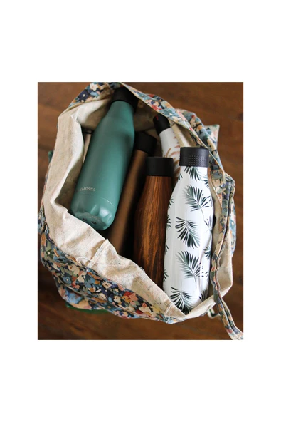 Les Artistes Paris Isı Yalıtımlı Çelik Termos 500ml Tattoo  Gri 500 ML - 5